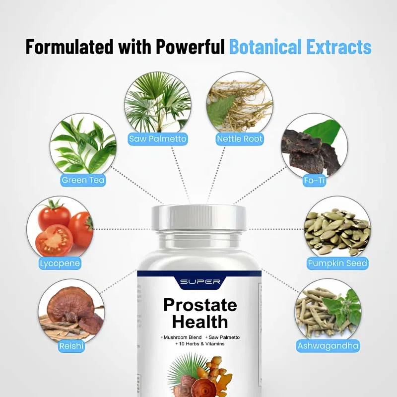 Prostate Health Supplement | Boost Energy & Heart Wellness