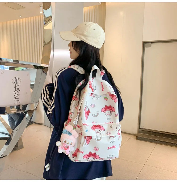 Kawaii Anime Girl Backpack | Large Capacity Student Bag