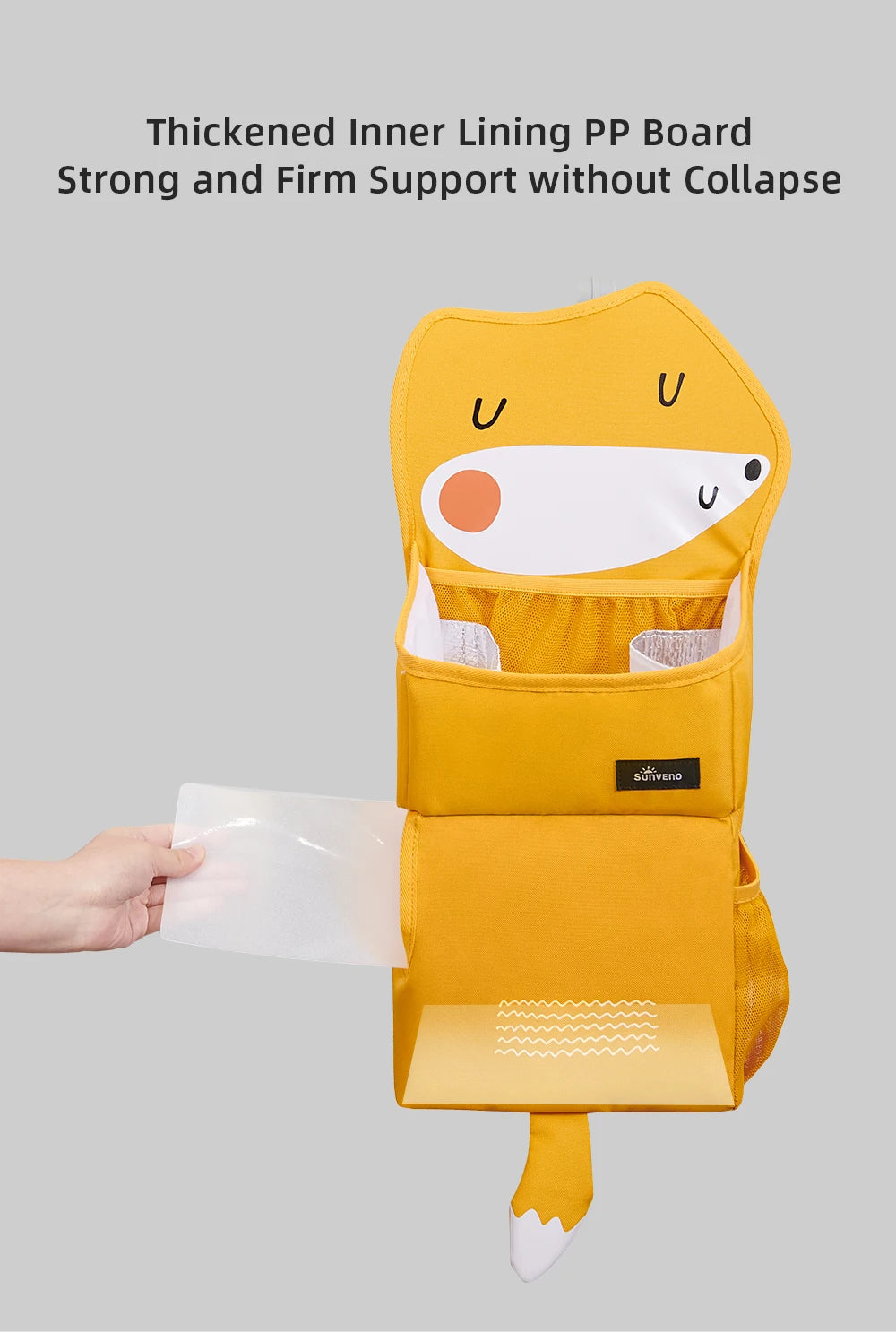 Cartoon Baby Crib Hanging Storage Bag | Multi-functional Organizer