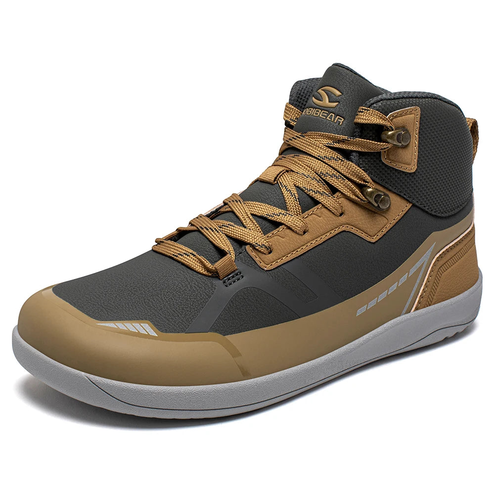 Unisex Mid Top Barefoot Hiking Shoes | Comfortable Trail Boots