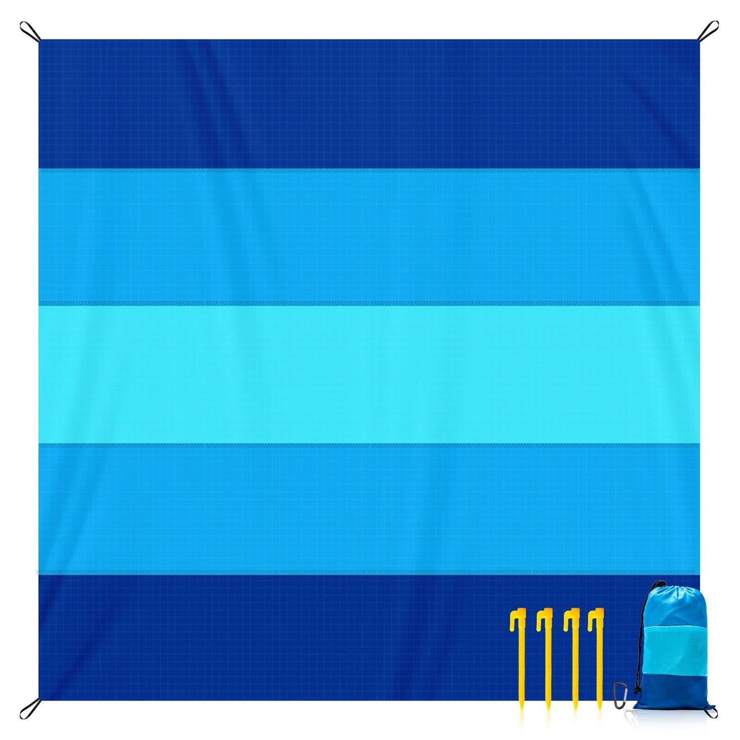 Oversized Beach Blanket | Sand-Free & Water-Resistant Picnic Mat