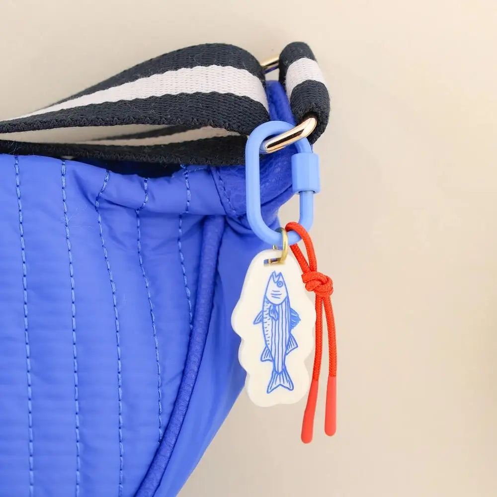 Retro Acrylic Charms Keyring | Cute Woven Pendant for Bags