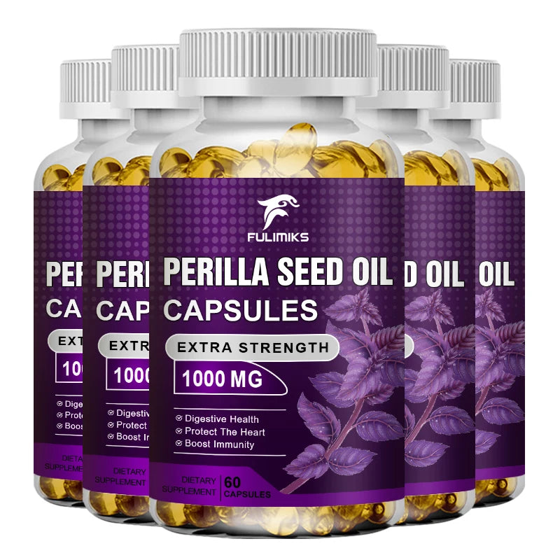 Perilla Seed Oil Capsules | Natural Allergy Relief & Immune Support