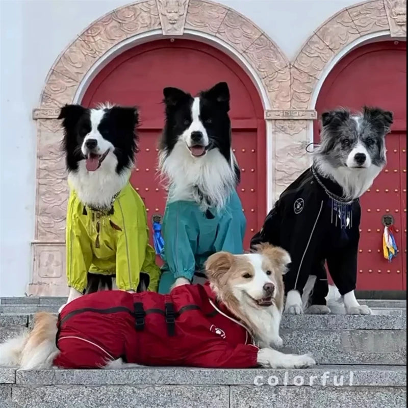 Waterproof Reflective Dog Raincoat | Adjustable Pet Jacket