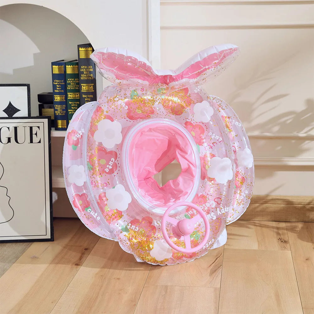 Inflatable Sunshade Swim Tube | Fun Pool Float for Summer