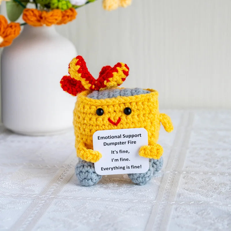 Muñeco de tiburón de ganchillo hecho a mano | Regalo de decoración del hogar con energía positiva