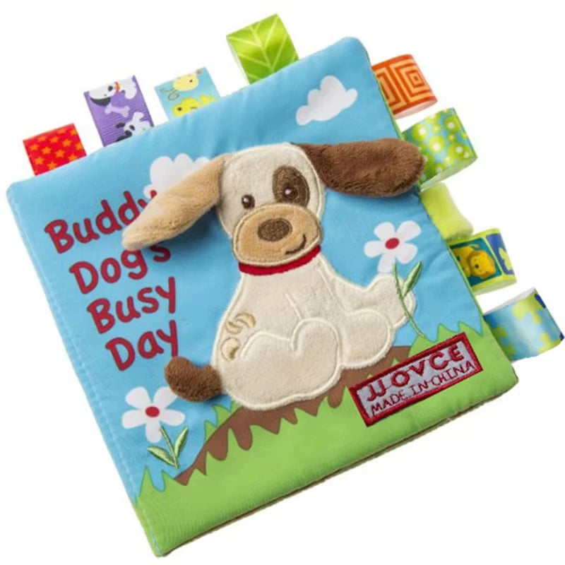 Soft Baby Cloth Animal Book | Engaging Sensory Learning Toy