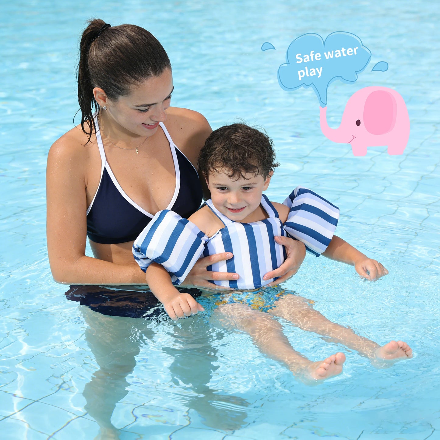Toddler Swim Vest For Kids | Safe Floating Swim Jacket