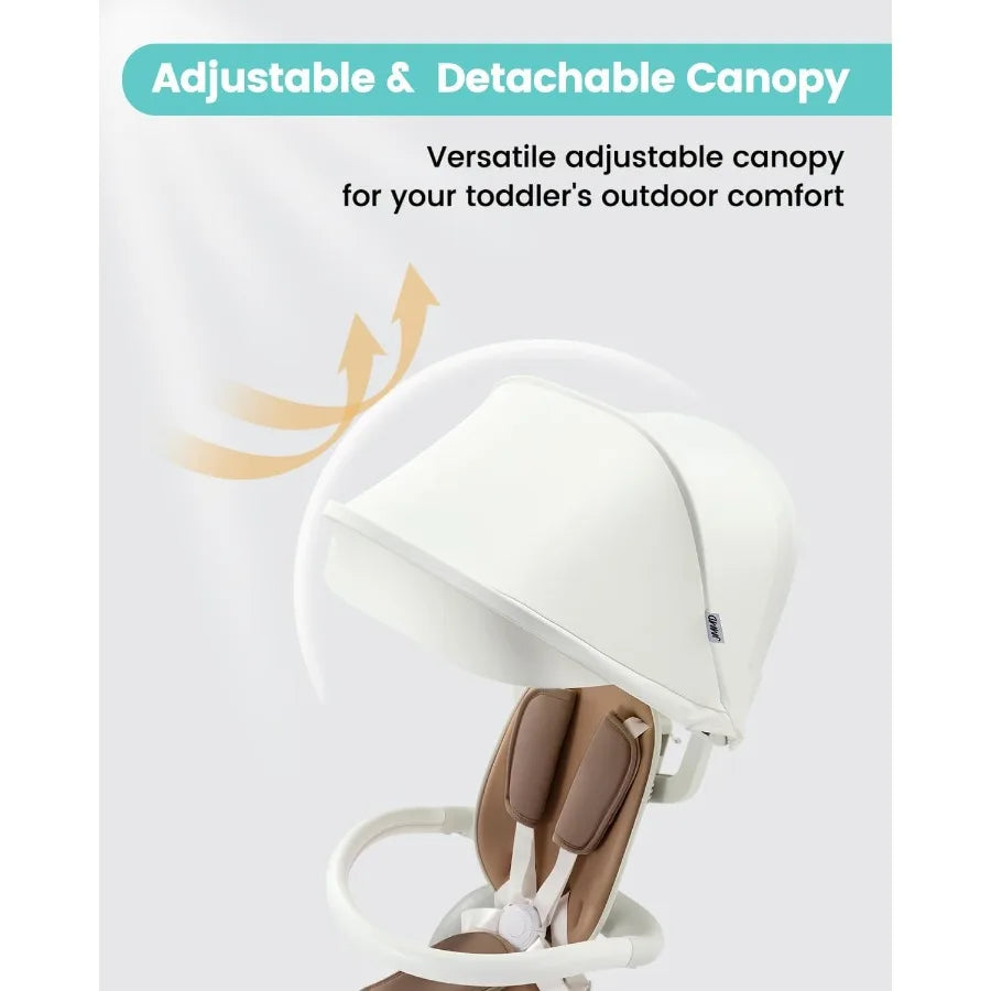 7-in-1 Multifunctional Baby Tricycle | Safe Ride for Growing Kids