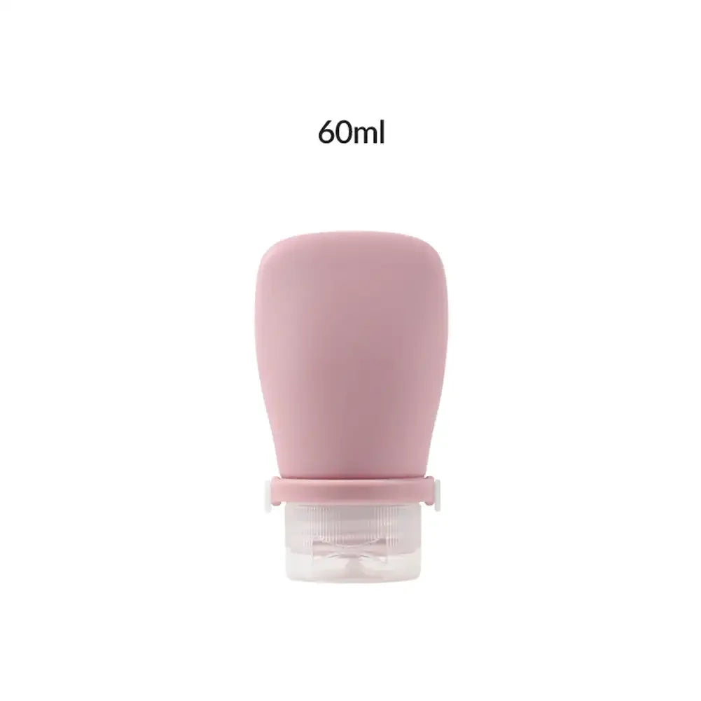 Silicone Travel Bottle Set | Leakproof Refillable Cosmetic Containers