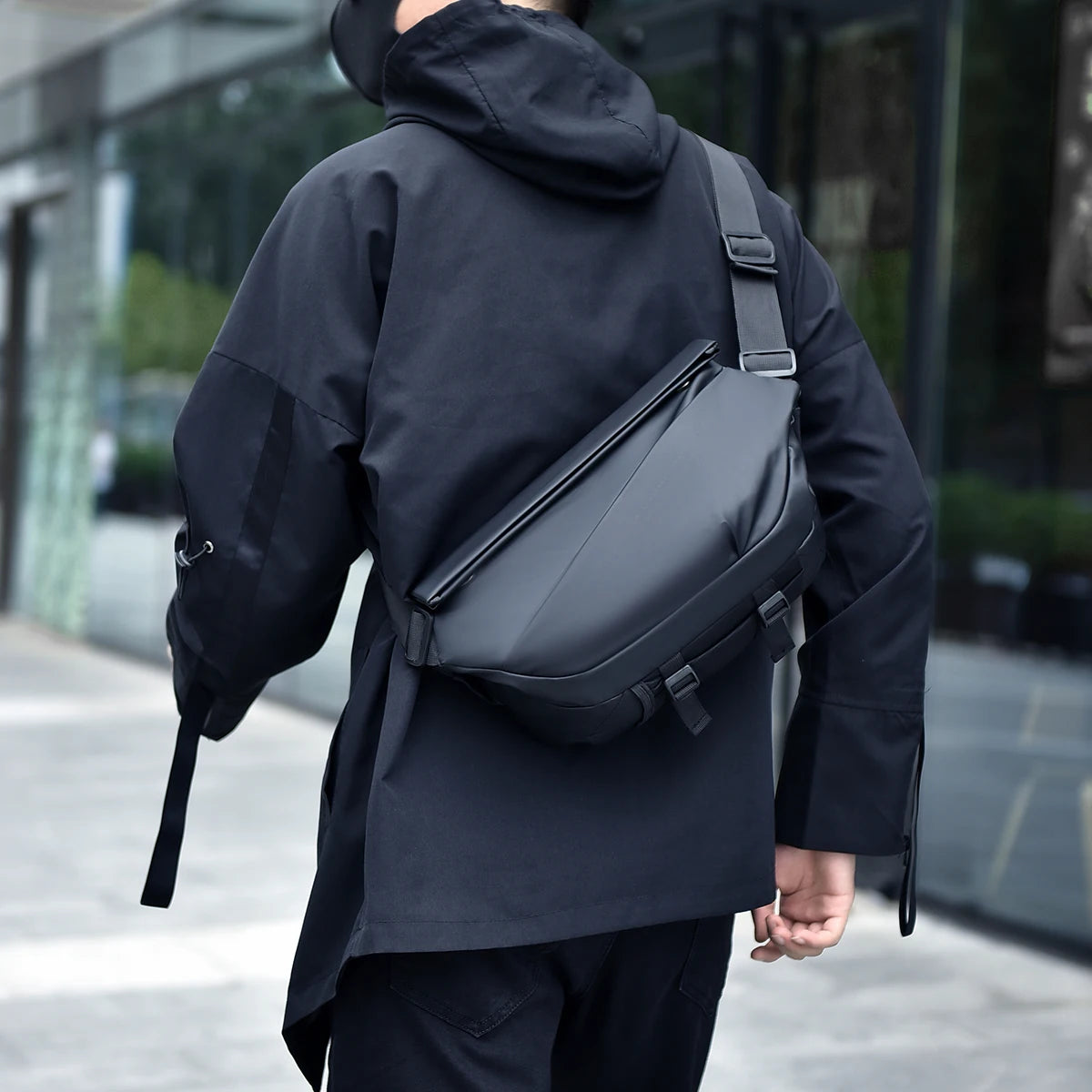 Men's Waterproof Sling Bag | Casual Crossbody Chest Bag