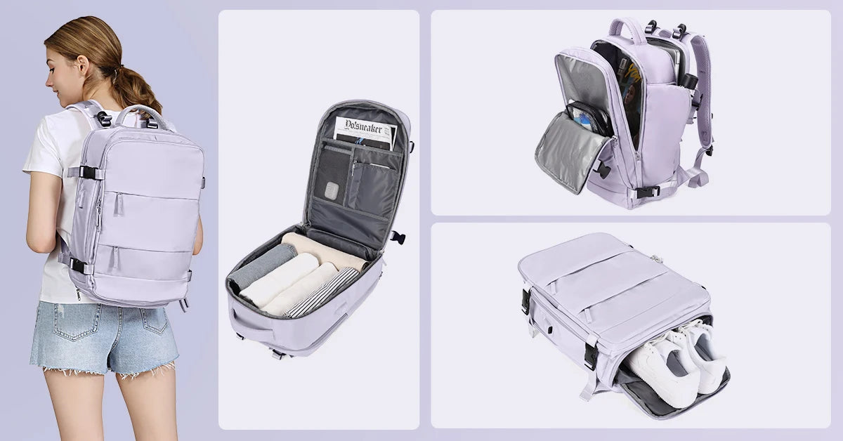 Stylish Travel Backpack for Women | Flight Approved Daypack