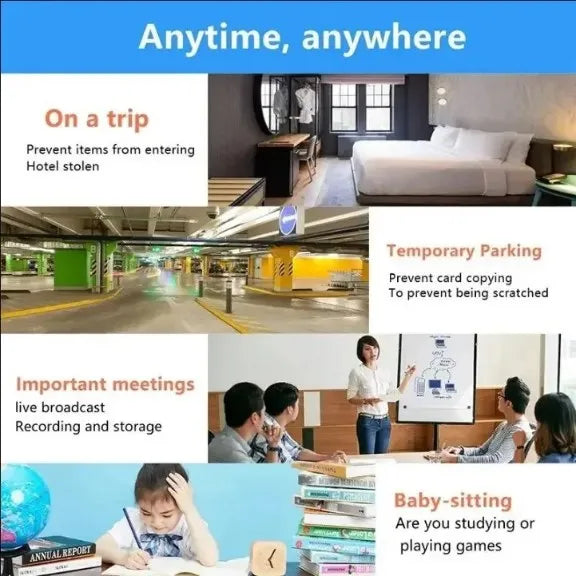 1080P HD WiFi Night Vision Home Security Camera