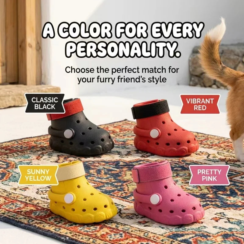 Breathable Dog Sandals for Summer | Soft Sole Outdoor Clogs