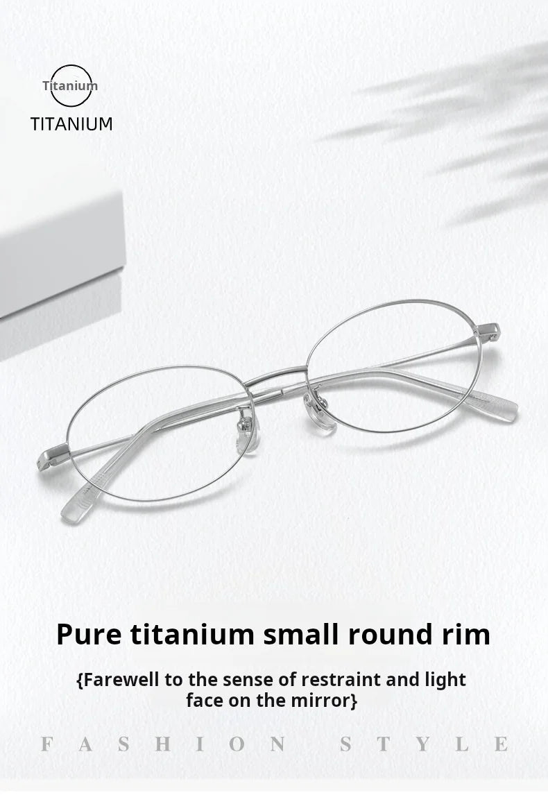 Retro Oval Prescription Glasses | Stylish Blue Light Blocking Eyewear