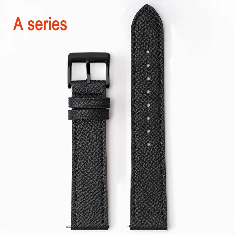 Calfskin Leather Watch Strap | Quick Release, Handmade Design
