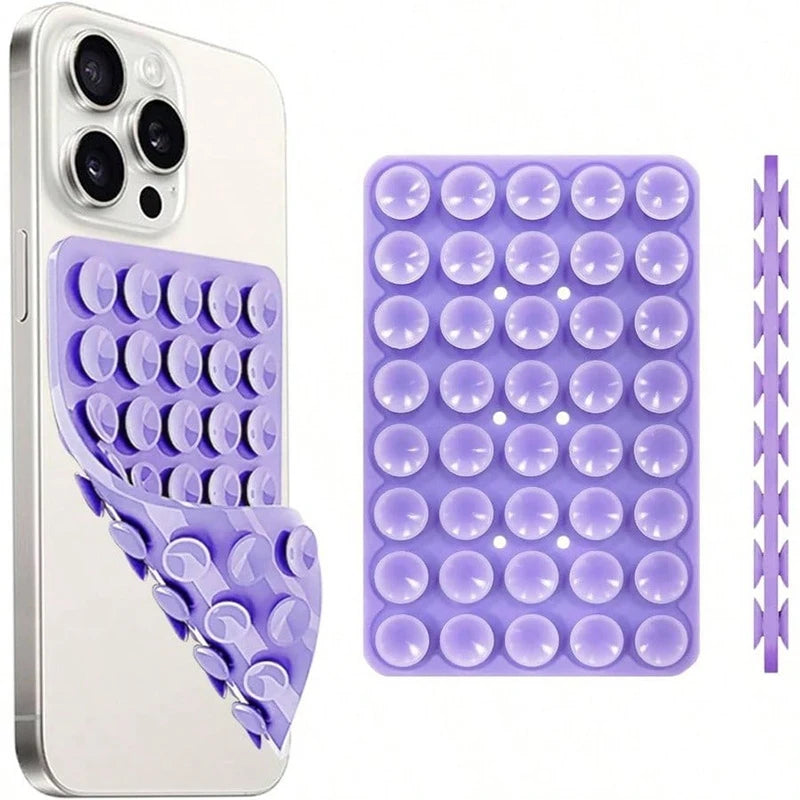 Silicone Suction Cup Phone Case Mount for Hands-Free Use