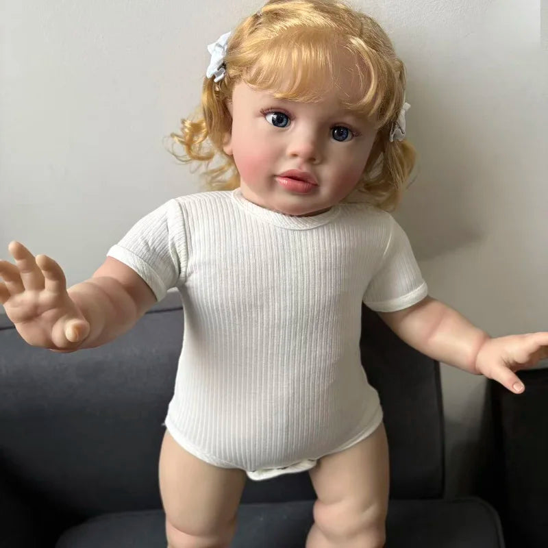 25 Inch Handmade Lifelike Reborn Toddler Girl Doll | Realistic & Cuddly