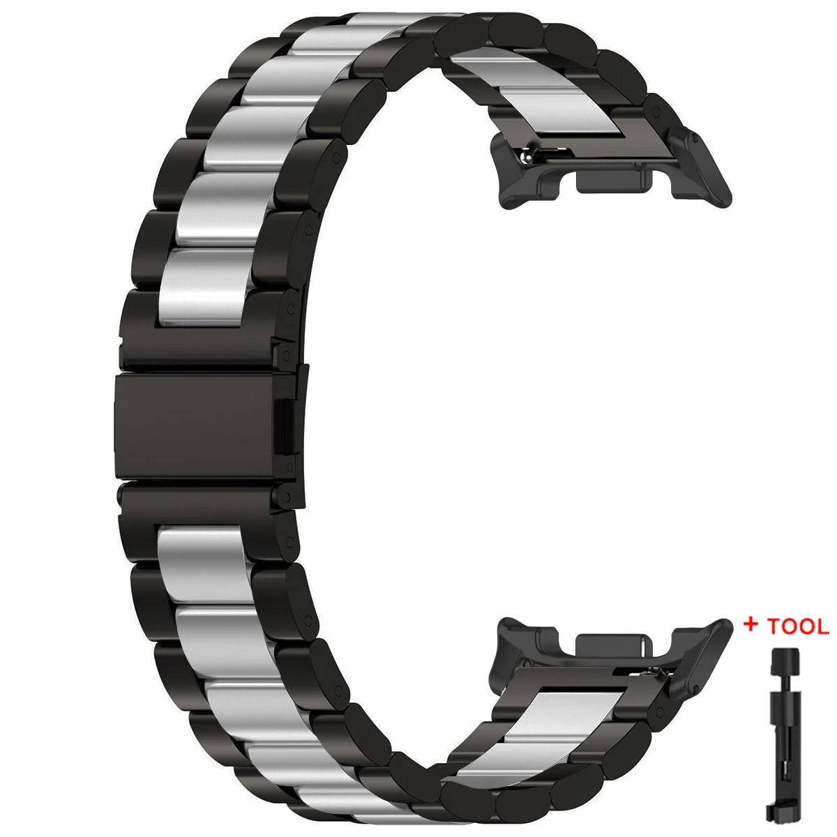 Premium Stainless Steel Watch Strap for Versatile Styles