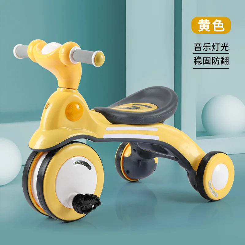 Safe & Fun Outdoor Kids Tricycle with Music | Perfect Pedal Bike