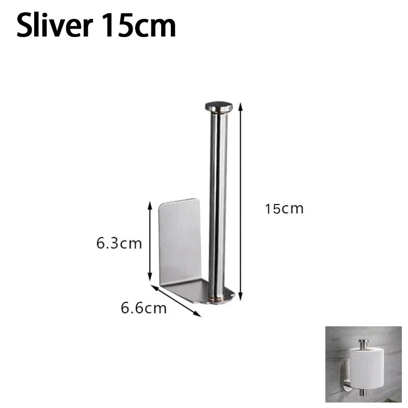 Stainless Steel Paper Towel Holder | Efficient Under Sink Organizer