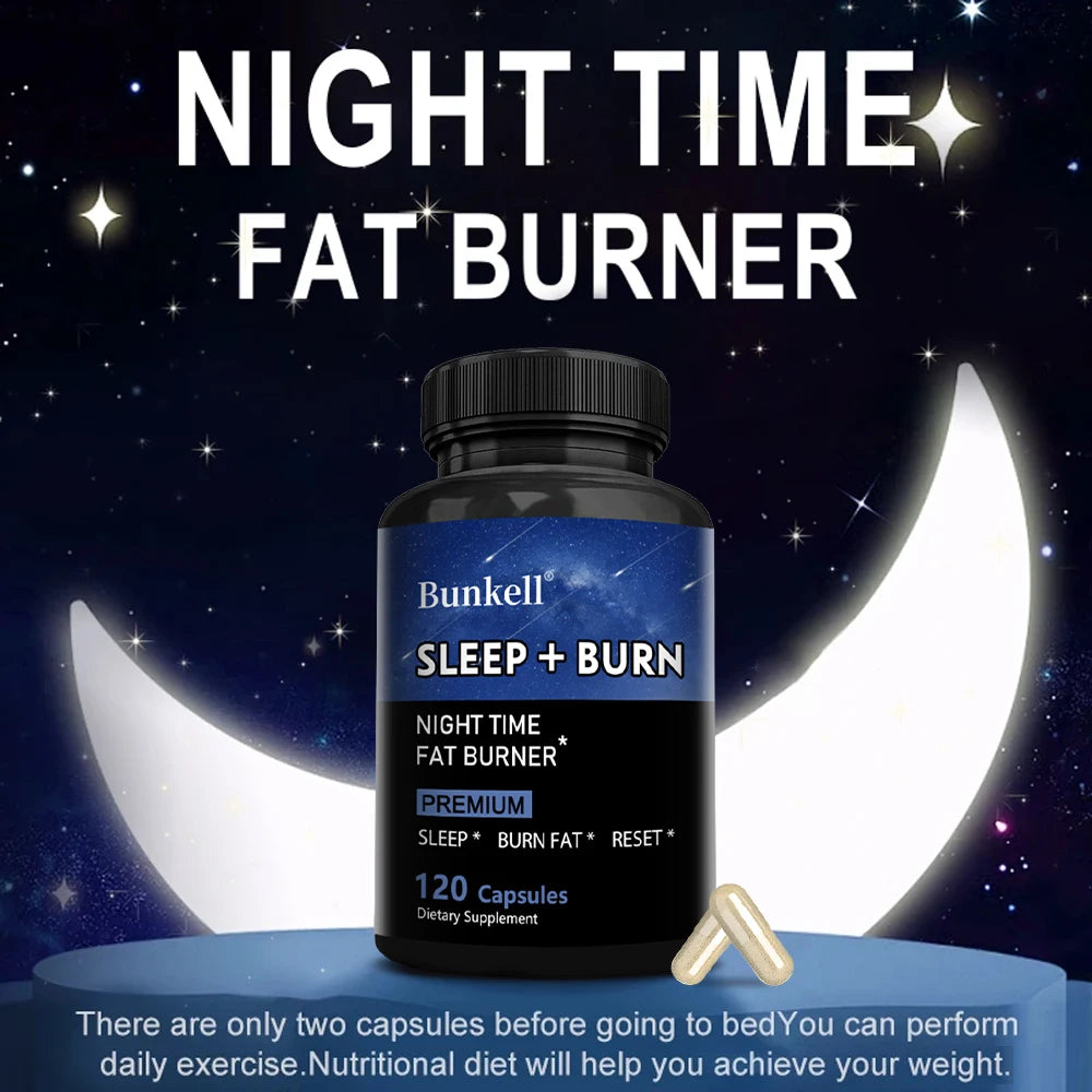 Night Fat Burner & Sleep Supplement | Boost Metabolism & Sleep Well
