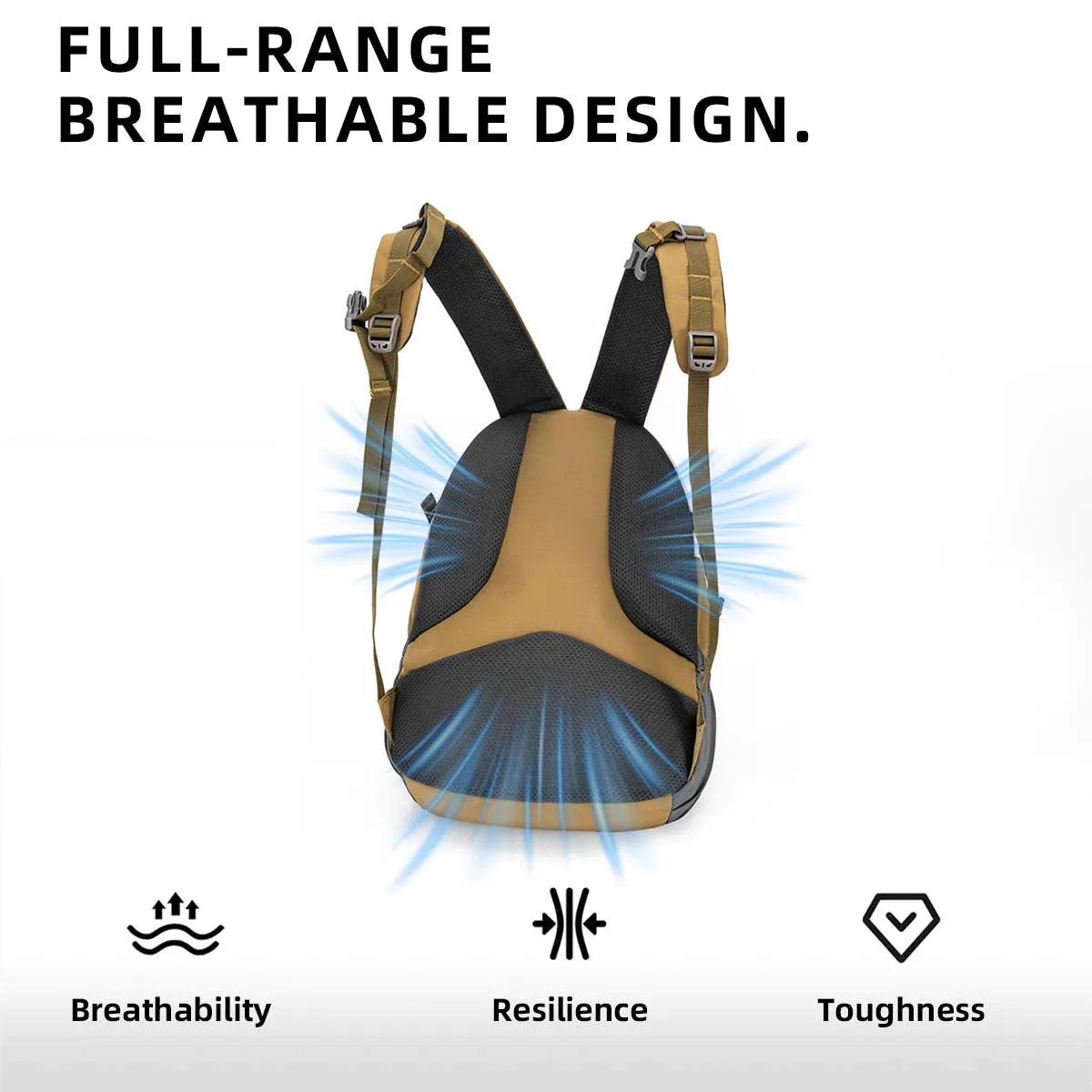 Lightweight Waterproof Hiking Backpack for Women | Travel Friendly