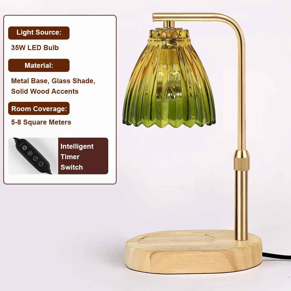 Candle Warmer Lamp with Timer | Aromatherapy Night Light