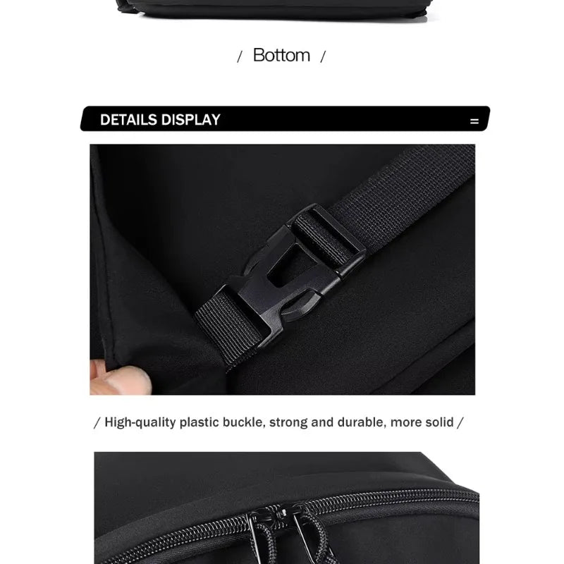 Durable Waterproof Simple Men's Backpack | Perfect for Students