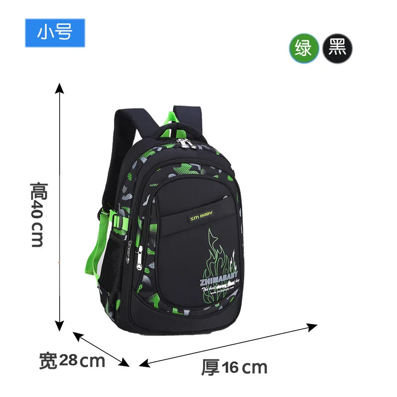 Waterproof Lightweight School Backpack for Kids | Large Capacity