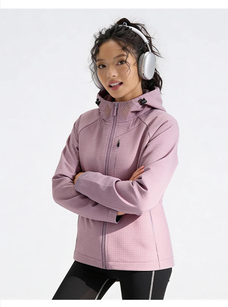 Lightweight Breathable Mesh Soft Shell Outdoor Sports Jacket