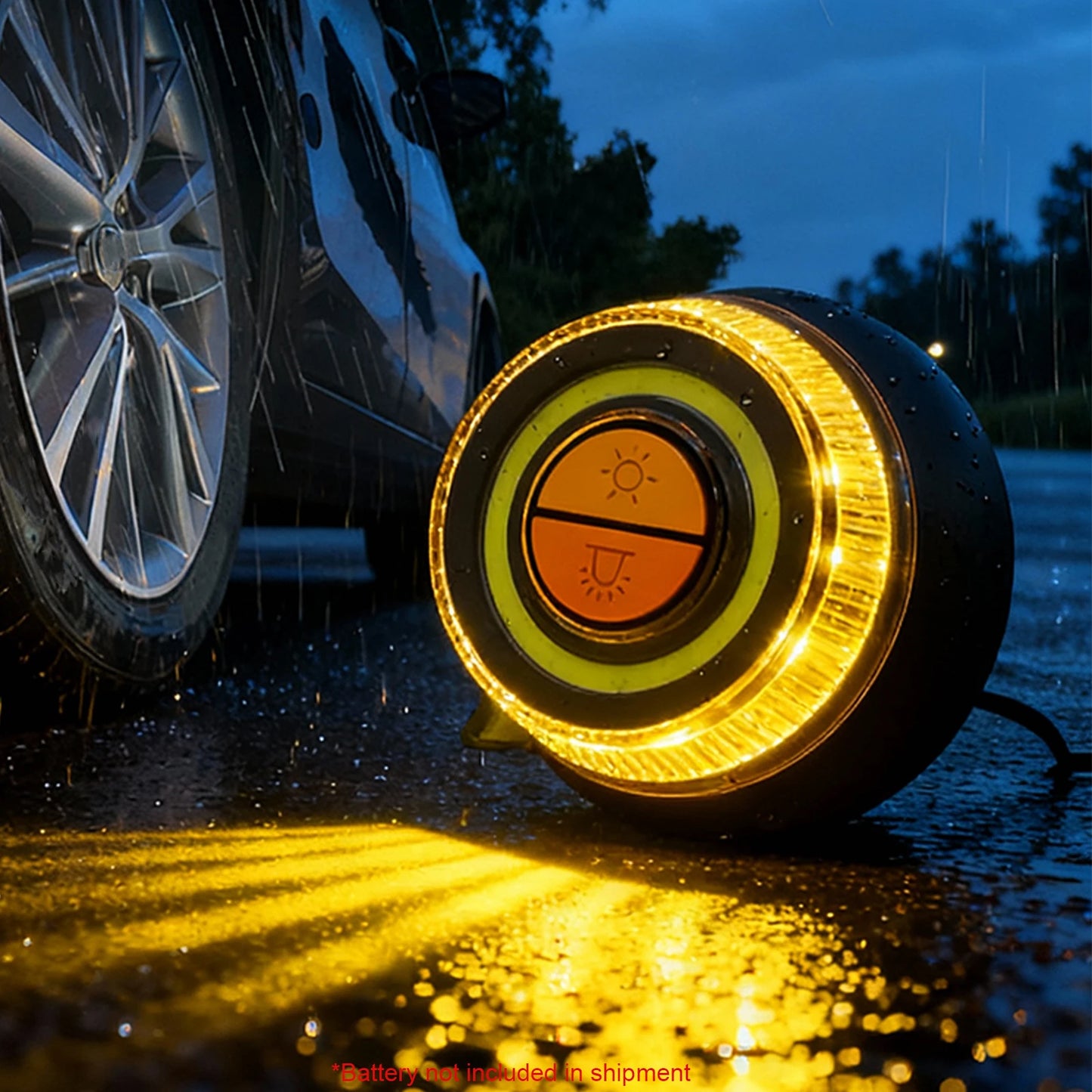 2 Light Modes Car Emergency Beacon Light for Safety Alerts