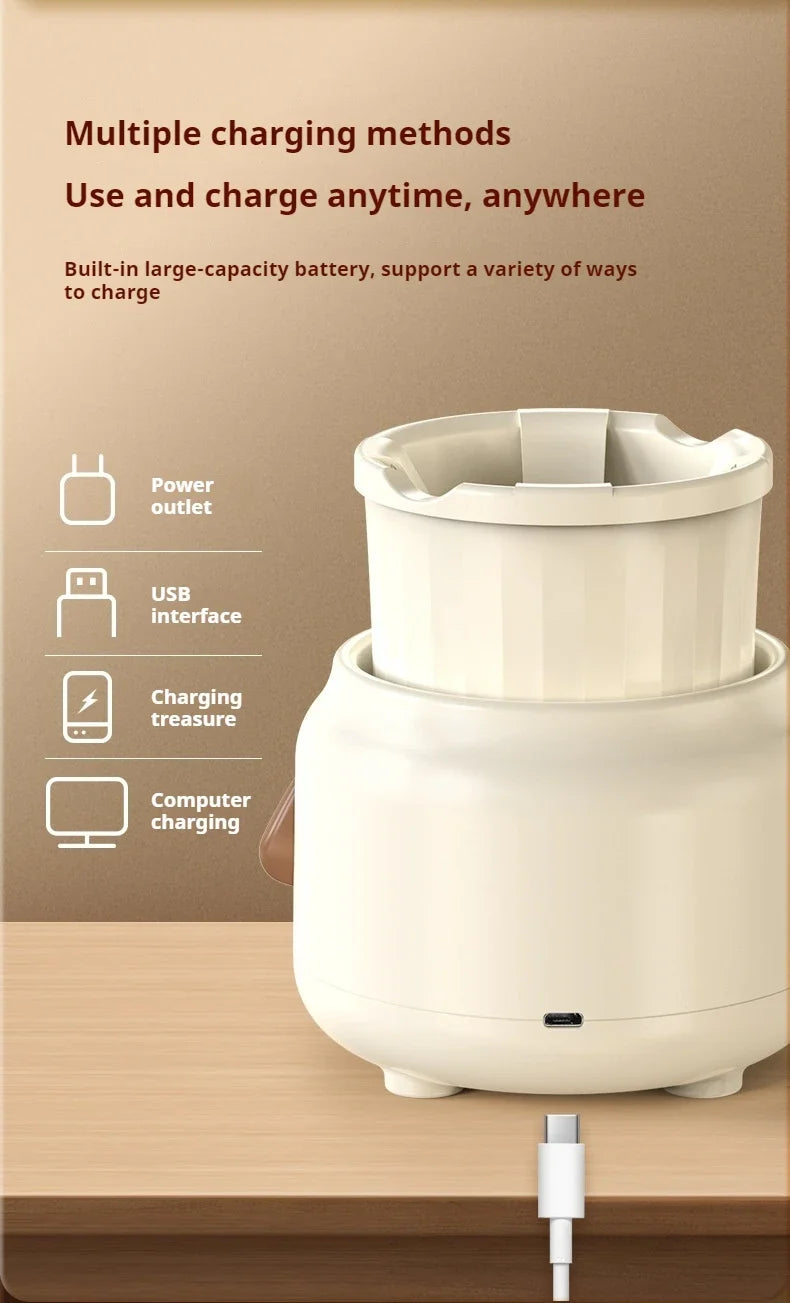 USB Smart Electric Milk Powder Mixer | Effortless Formula Maker