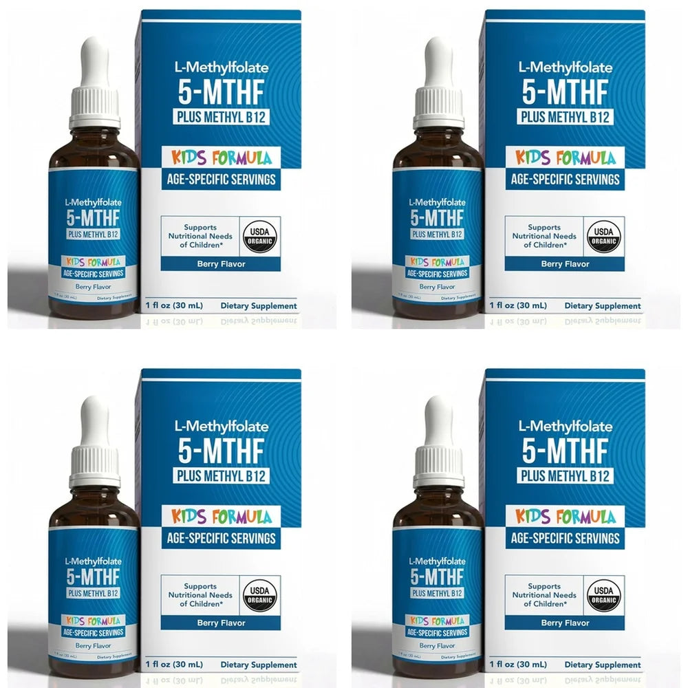 L-Methylfolate Kids Drops for Brain Development & Mood Balance
