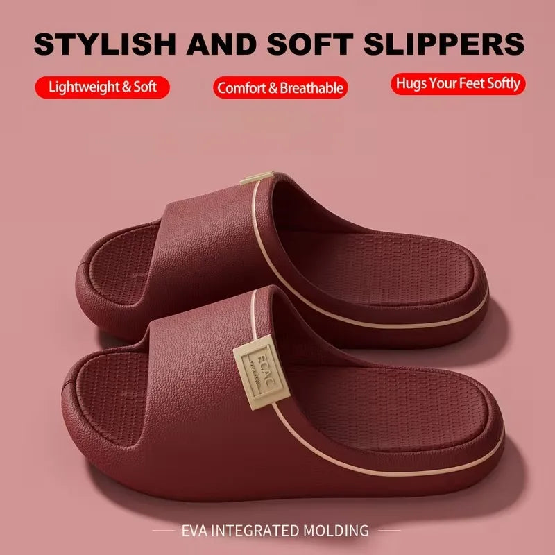 Unisex Summer EVA Slippers | Soft Non-Slip Slides for Home Comfort