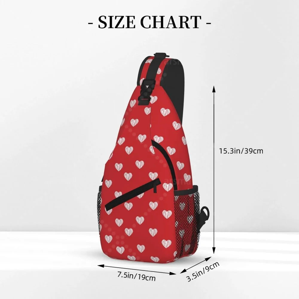 Lightweight Crossbody Sling Bag for Travel & Outdoor Activities