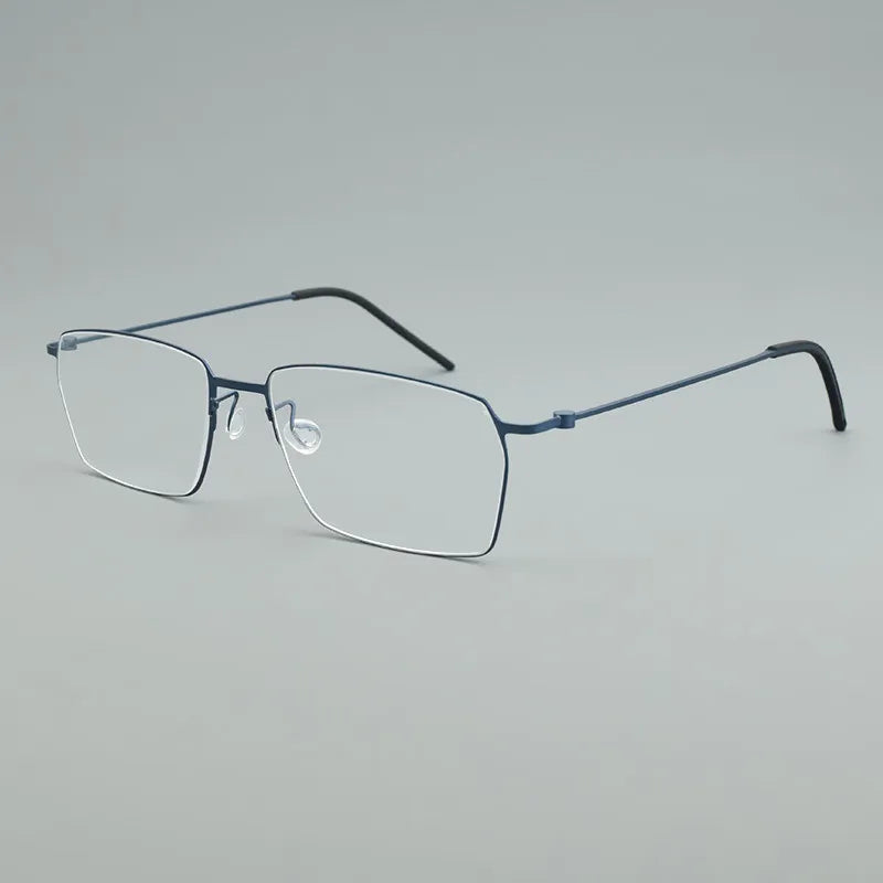 Ultra Light Titanium Eyeglasses | Retro Square Frames for All 2026