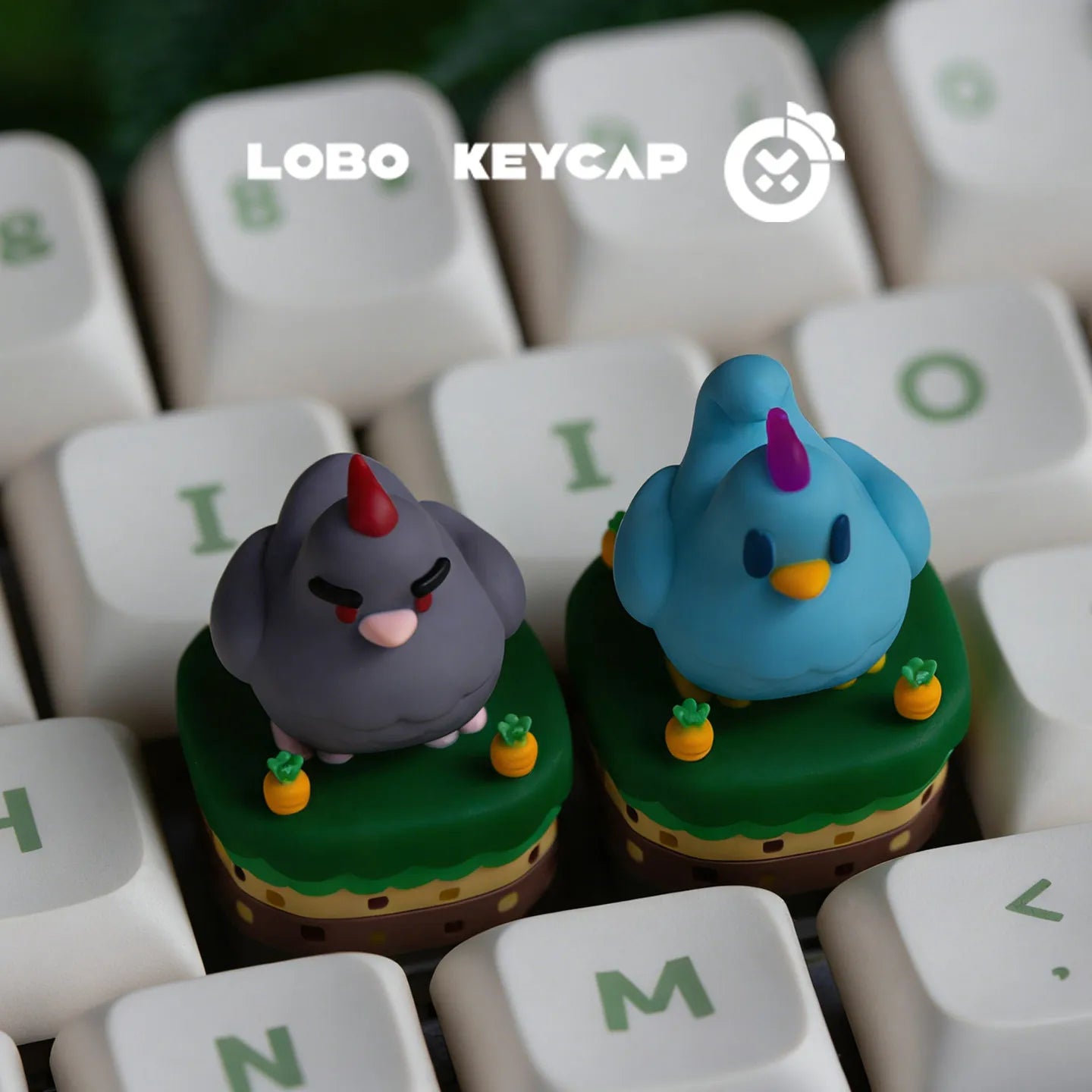 Personalized Chicken Image Keycap | Fun Gaming Keyboard Decor