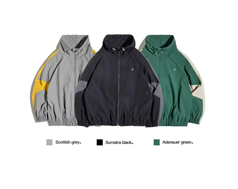 Men's Casual Detachable Double Zipper Jacket | Stylish Spring & Fall Coat
