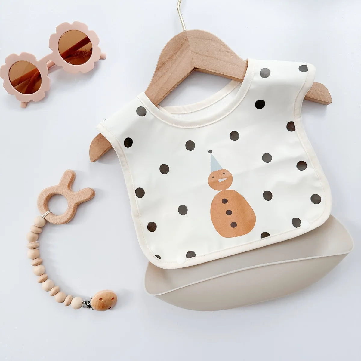 Children's Silicone Feeding Bib | Waterproof & Easy Clean Bibs