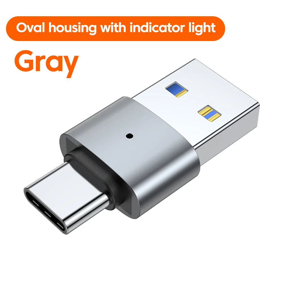 USB 3.0 Male to Type-C Adapter | Fast Charging & Data Transfer