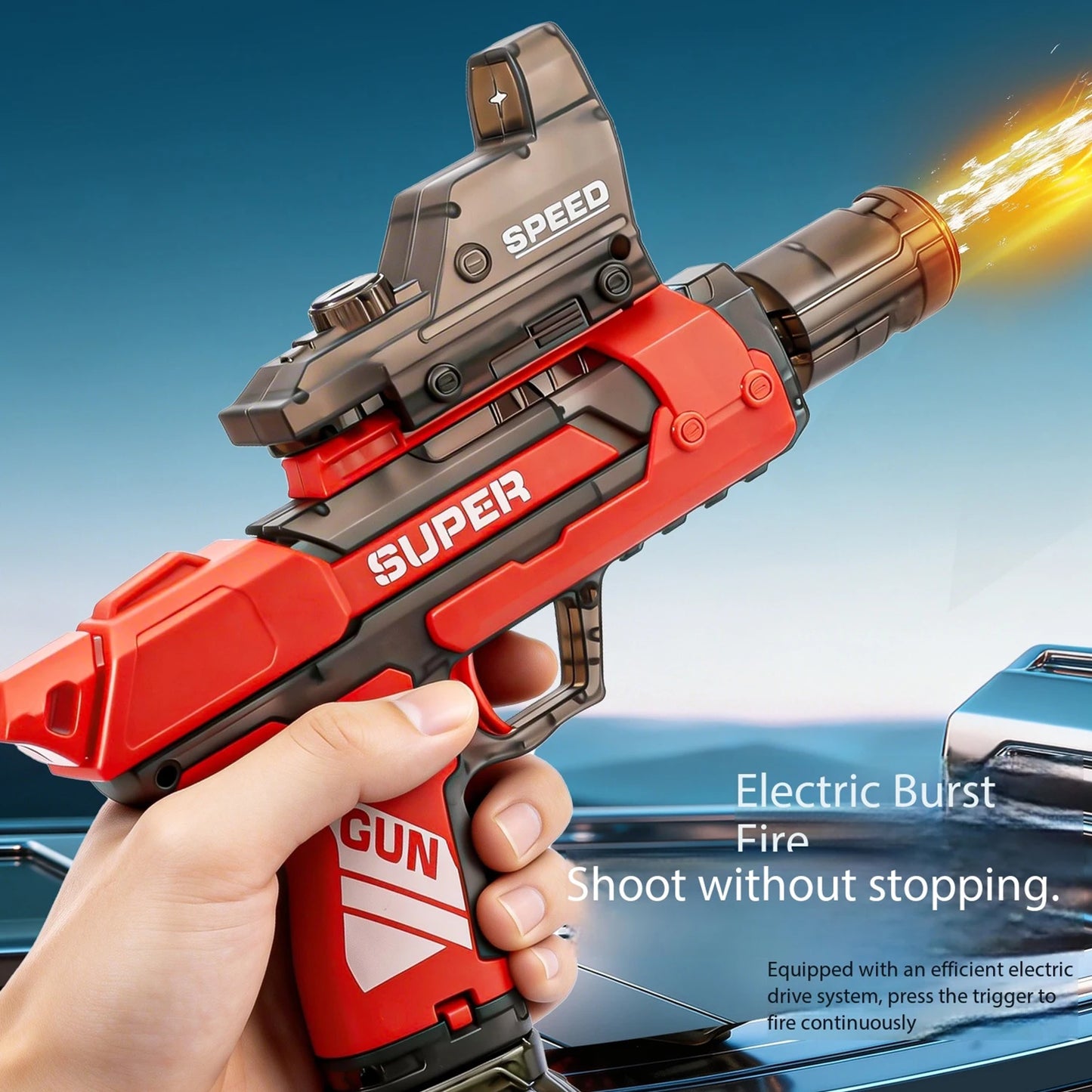 High Pressure Electric Water Gun | Perfect for Summer Fun
