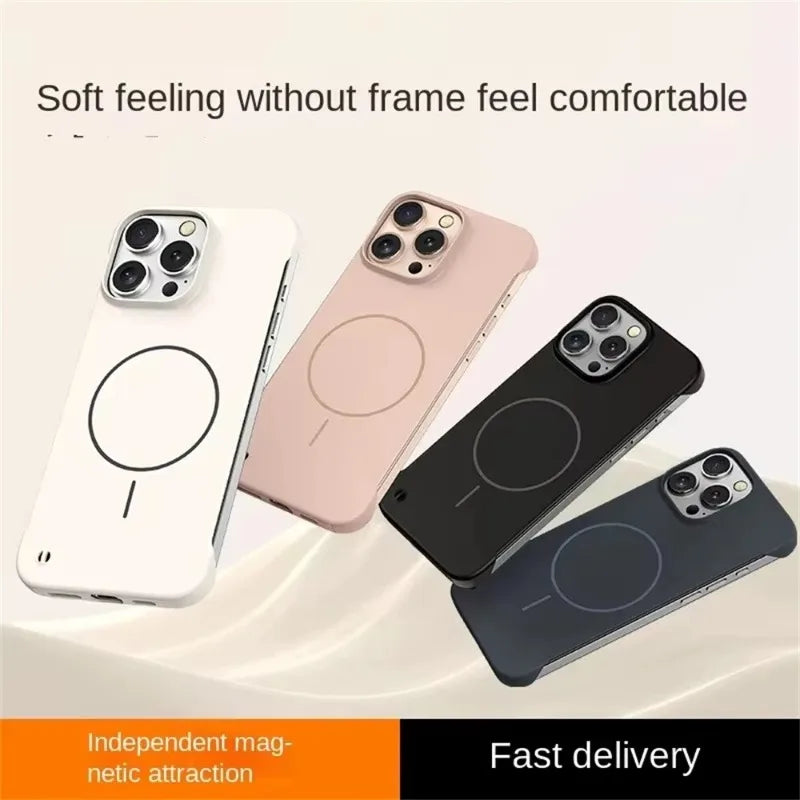 Ultra Thin Matte Frameless Phone Case | Shockproof & Stylish Protection