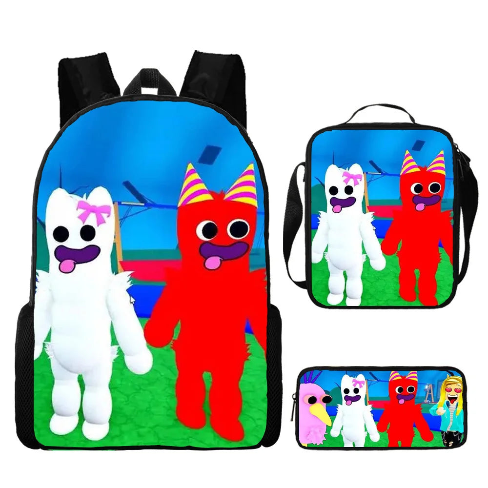 Stylish Garden Game Backpack | Versatile Student Shoulder Bag