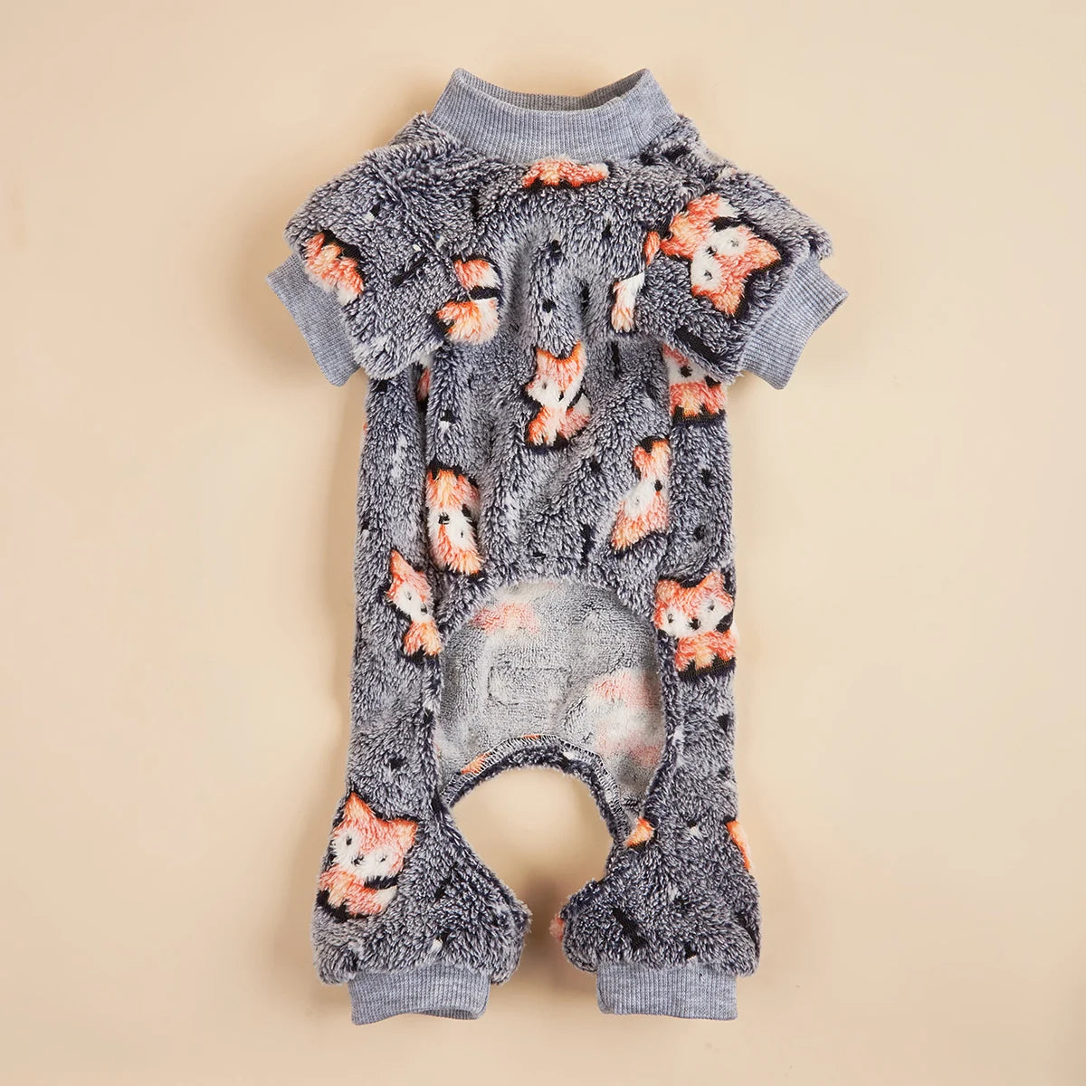 Cozy Winter Dog Pajamas for Small Dogs | Fleece Pajamas for Puppies