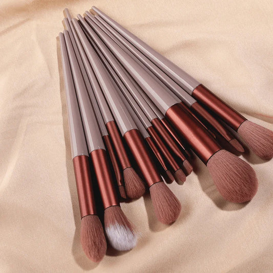 Women's 13-Piece Cosmetic Brush Set | Flawless Makeup Essentials