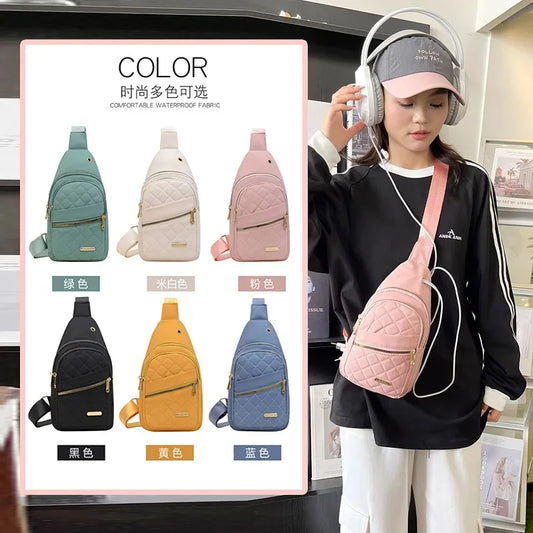 Women's Multi-Layer Embroidered Backpack | Casual Outdoor Style