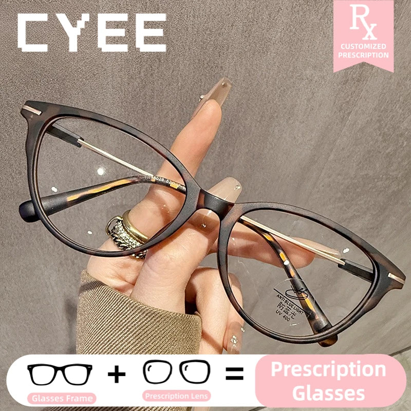 Stylish Women's Cat Eye Anti Blue Light Glasses | Prescription Ready