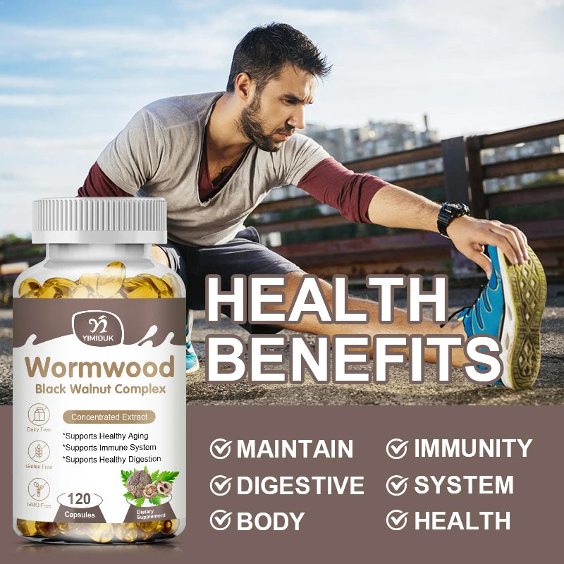 Premium Wormwood Cleanse Supplement for Intestinal Health