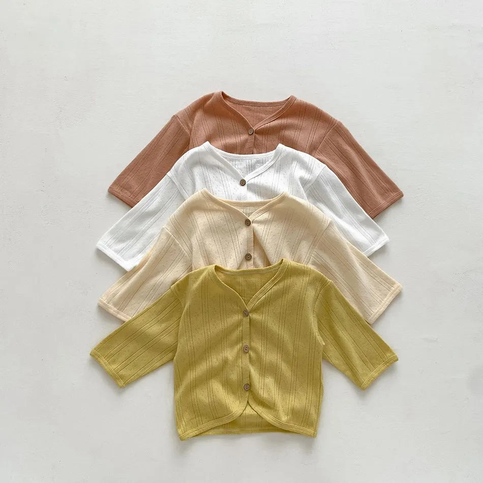 Lightweight Kids Summer Jacket | Stylish Toddler Cardigan Top